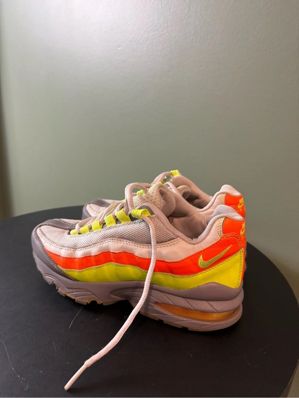 Nike Air Max 95 GS 'Vast Grey Volt' Sneakers Youth 4